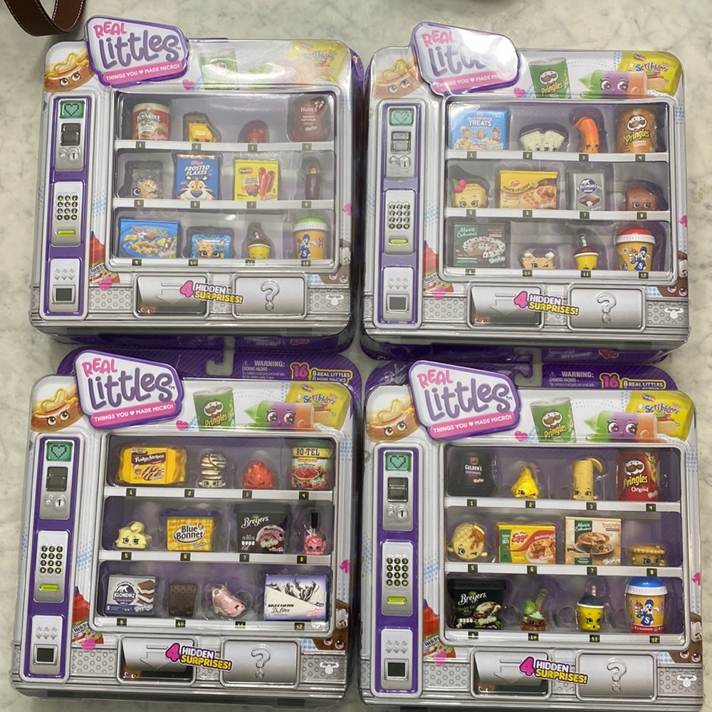 Shopkins Real Littles Shoppers - Pack of 16!! Set of 4